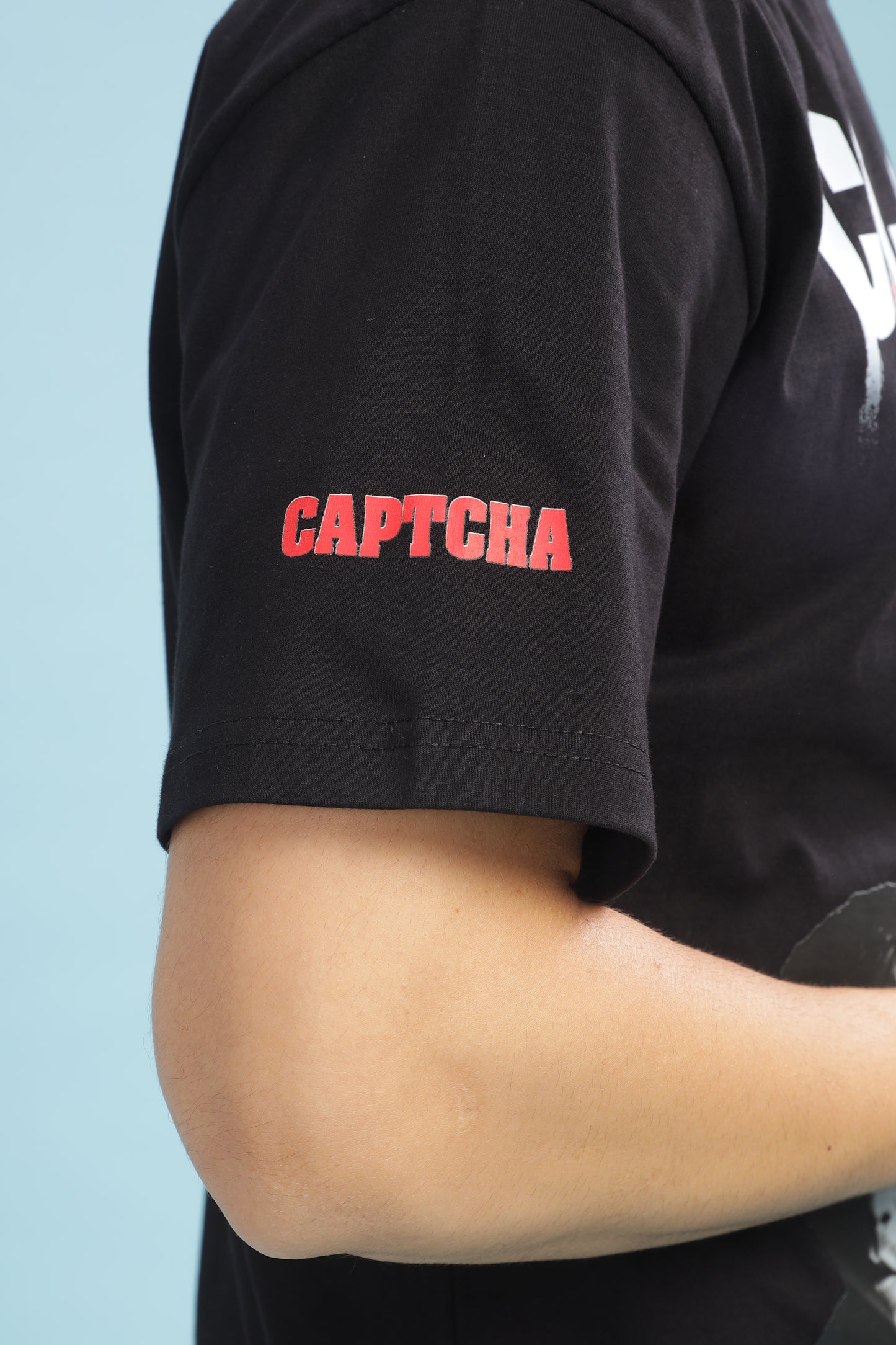 Men's Oversized T-shirt in Black - Coldplay
