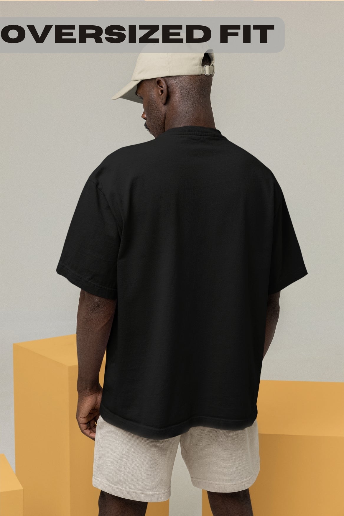 Men's Black Oversized T-shirt - One Piece Pirate Skull | Anime
