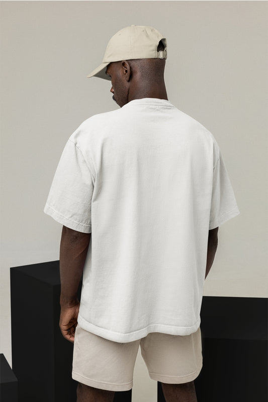 Men's White Oversized T-shirt - One Piece Pirate Skull | Anime