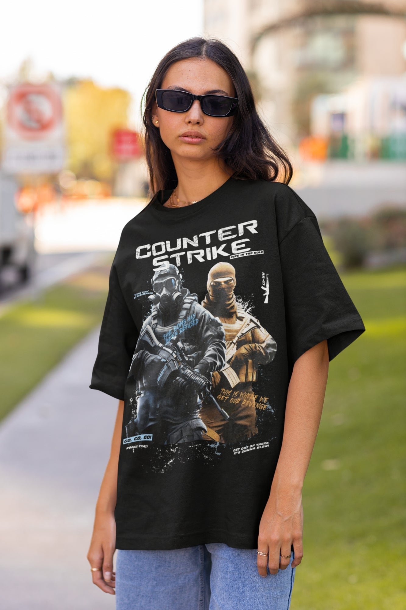 Gaming Tshirt Oversized