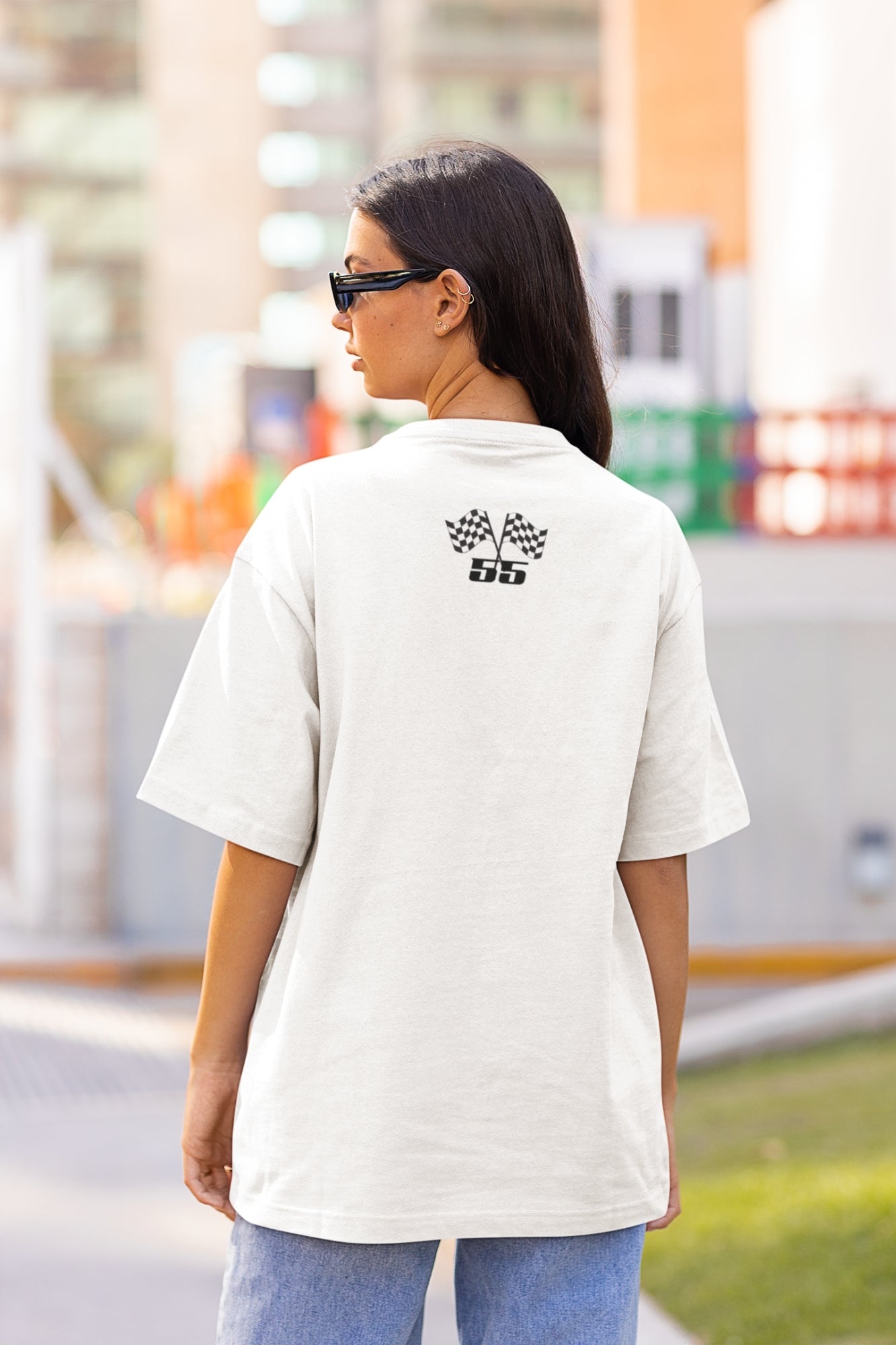 White Printed Tshirt