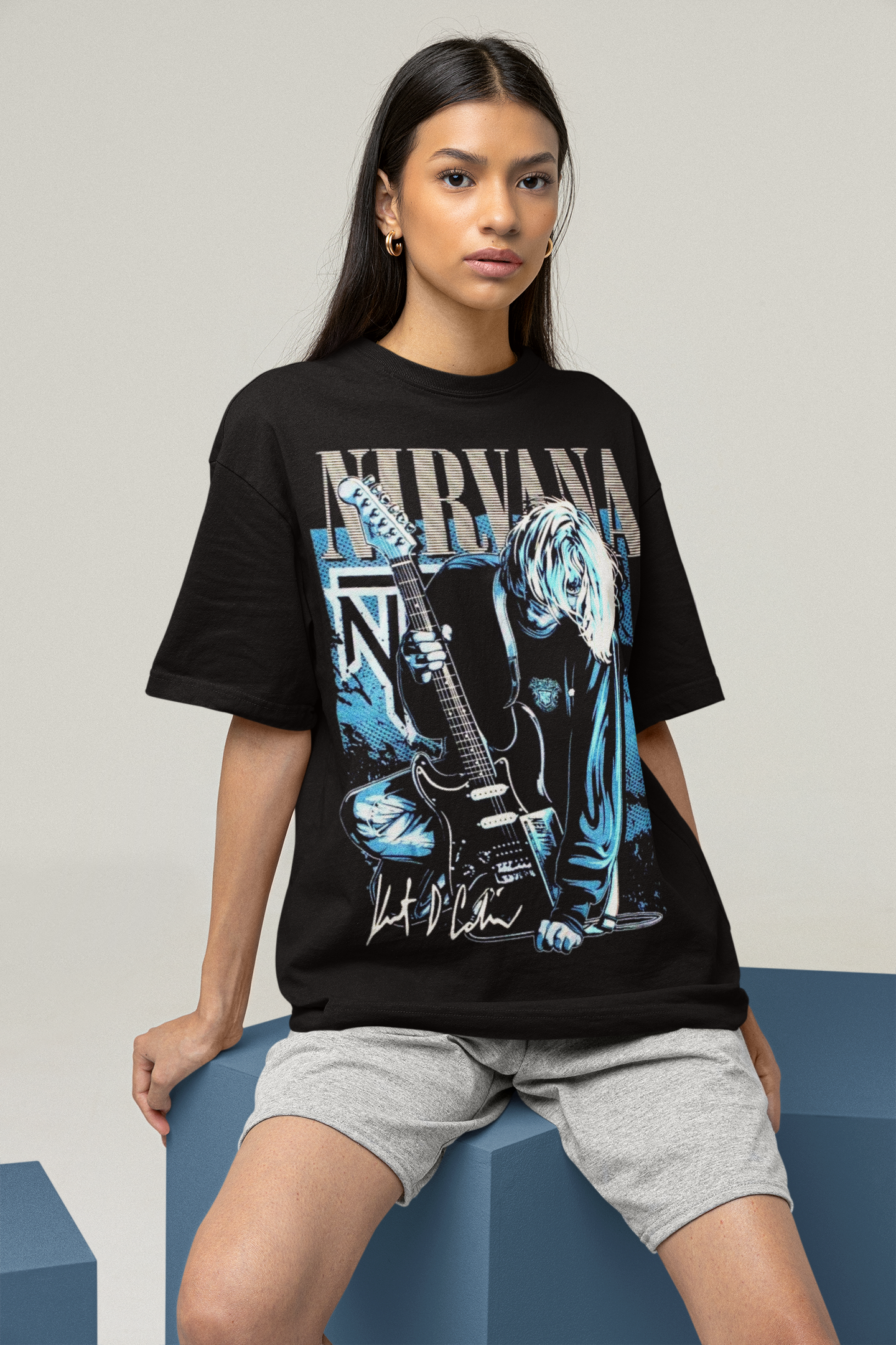 Nirvana sales shirt womens
