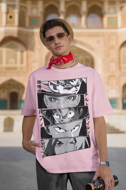 Light baby pink Oversized Tshirt