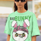Women's Oversized T-shirt in Mint - Bad Bunny