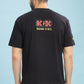 Men's Oversized T-shirt in Black - ACDC
