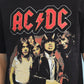Men's Oversized T-shirt in Black - ACDC