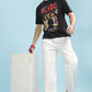 Men's Oversized T-shirt in Black - ACDC