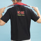 Men's Oversized T-shirt in Black - ACDC