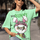 Women's Oversized T-shirt in Mint - Bad Bunny