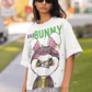Women's Oversized T-shirt in White - Bad Bunny