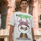 Men's Oversized T-shirt in White - Bad Bunny
