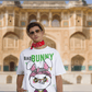 Men's Oversized T-shirt in White - Bad Bunny