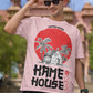 Men's Baby Pink Oversized T-shirt - Kame House