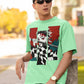 Men's Mint Oversized T-shirt - Tanjiro Kamado | Anime