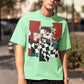 Men's Mint Oversized T-shirt - Tanjiro Kamado | Anime