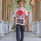 Men's Baby Pink Oversized T-shirt - Kame House