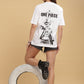 Women's White Oversized T-shirt - Monkey Luffy | Anime