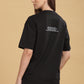 Women's Oversized T-shirt in Black - Coldplay