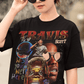 Women's Oversized T-shirt in Black - Travis Scott Astroworld