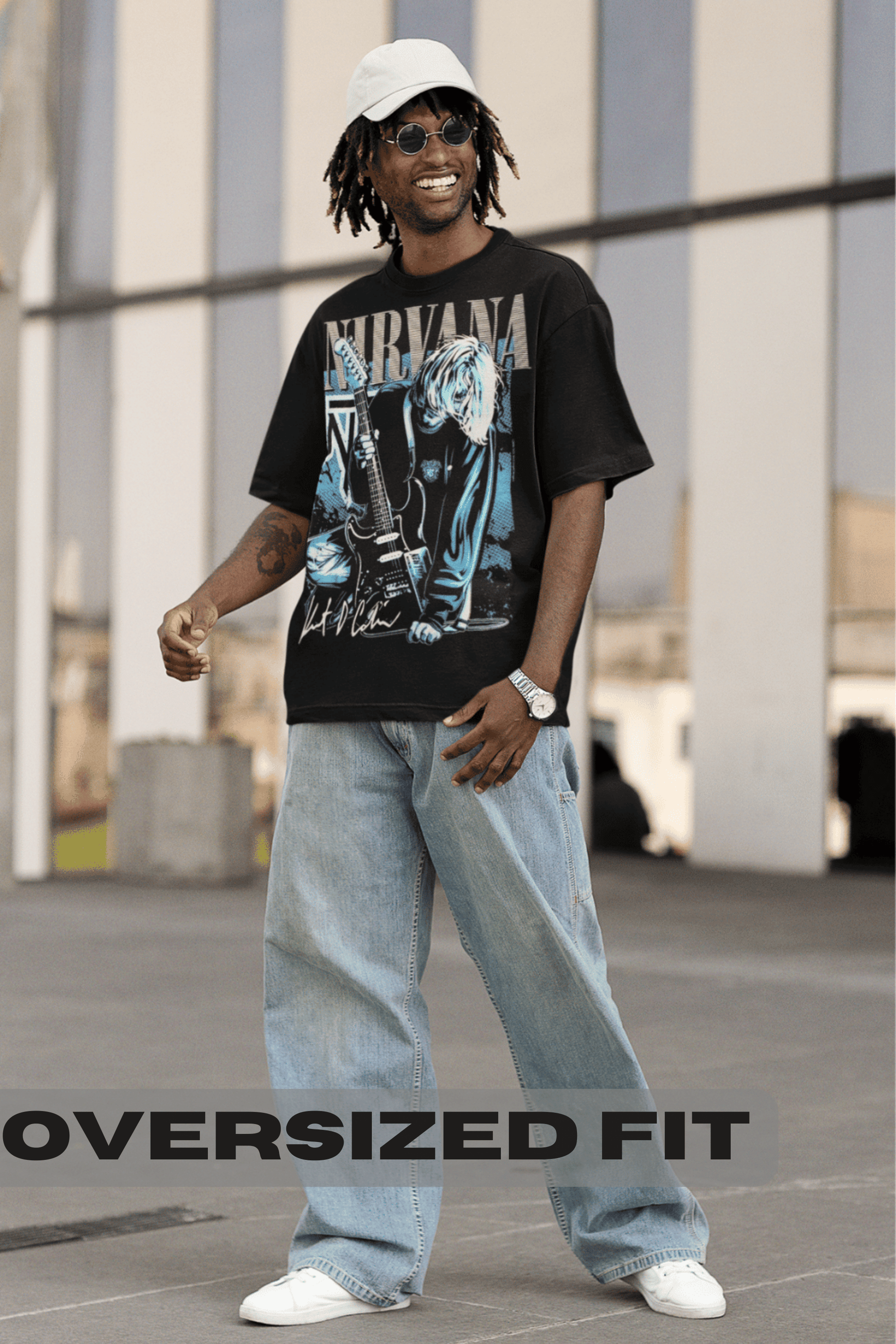Nirvana t top shirt mens