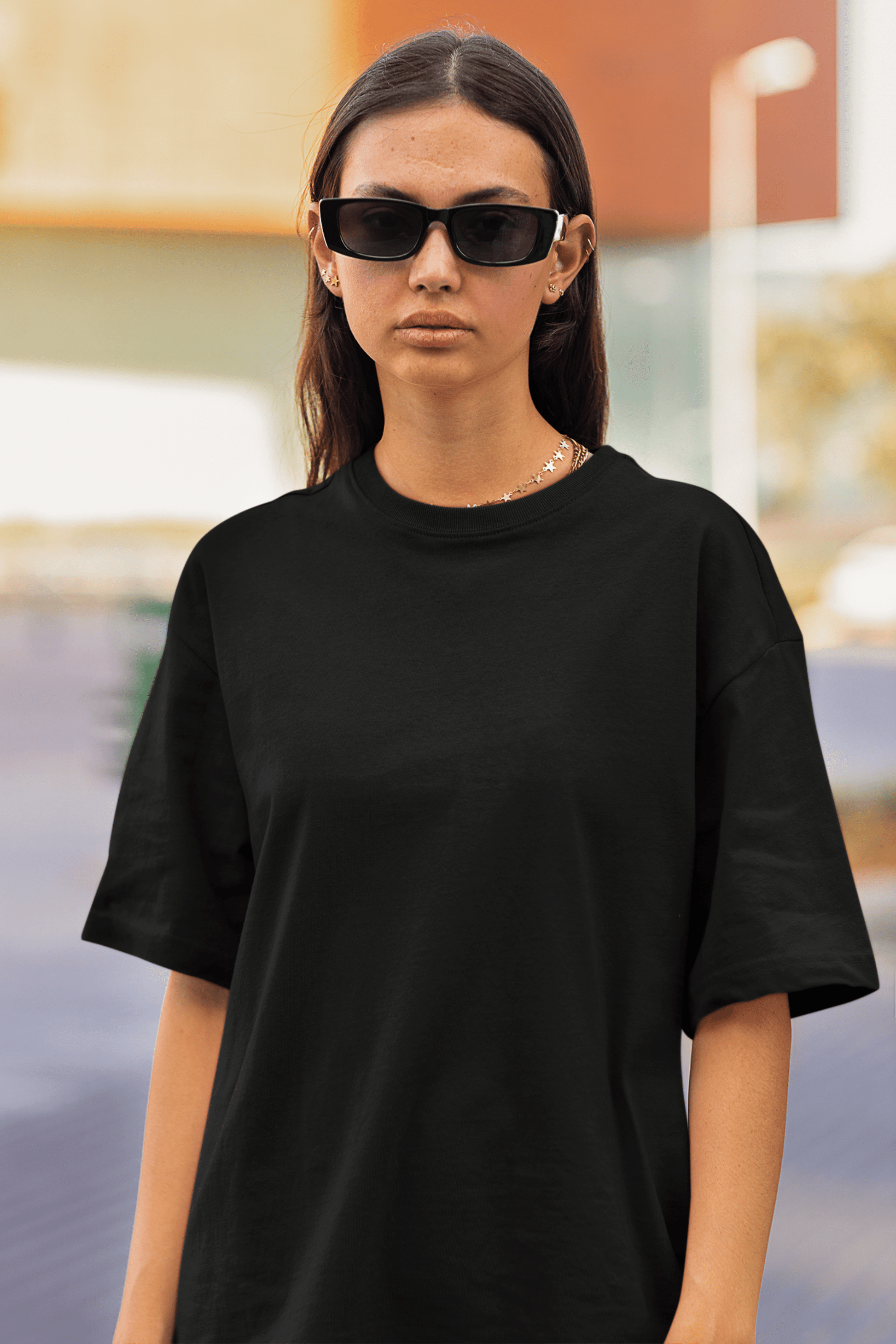 Black Oversized Tee