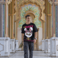 Men's Oversized T-shirt in Black - Bad Bunny