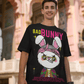 Men's Oversized T-shirt in Black - Bad Bunny