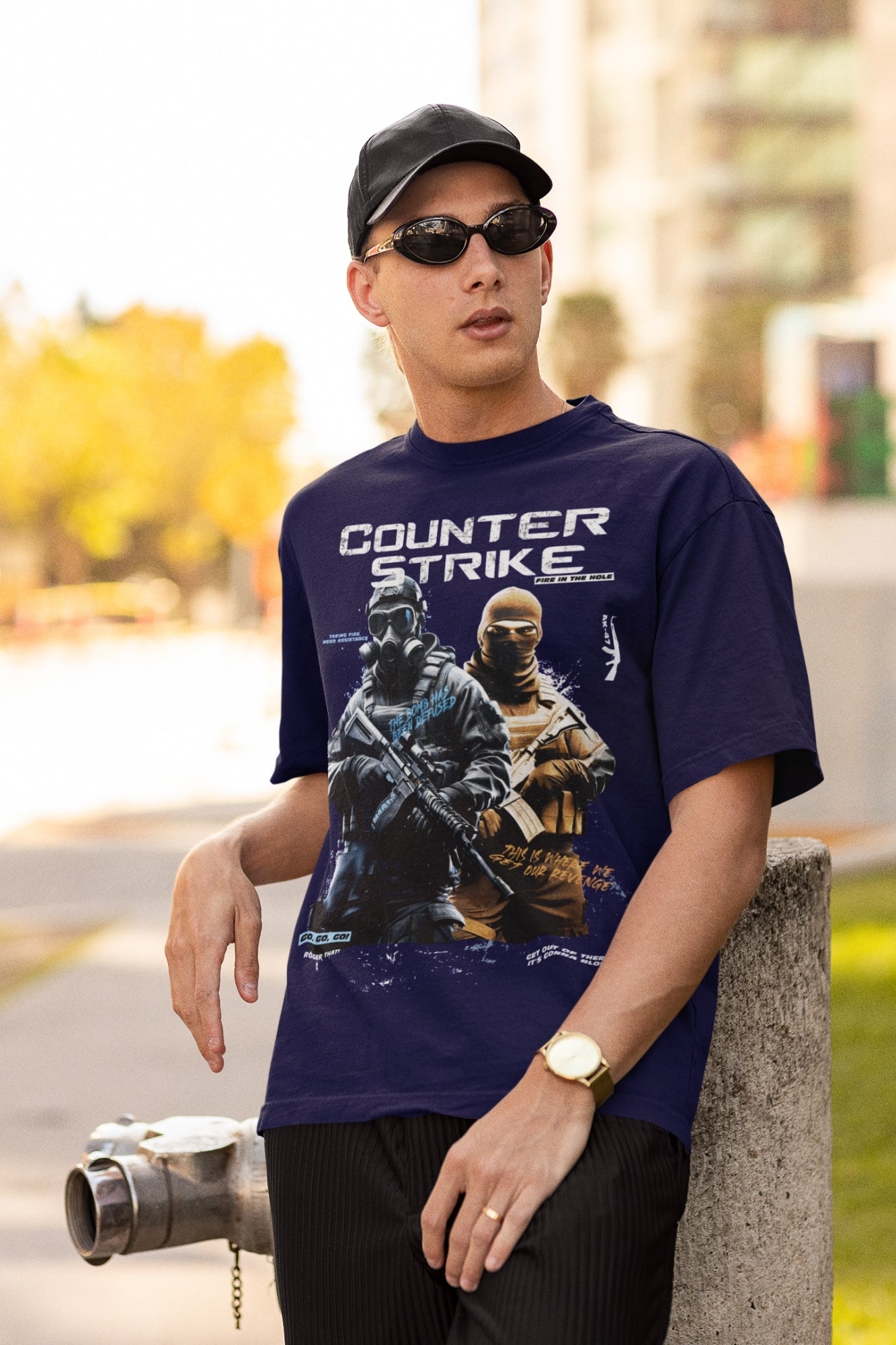 Condition Zero Navy Tshirt