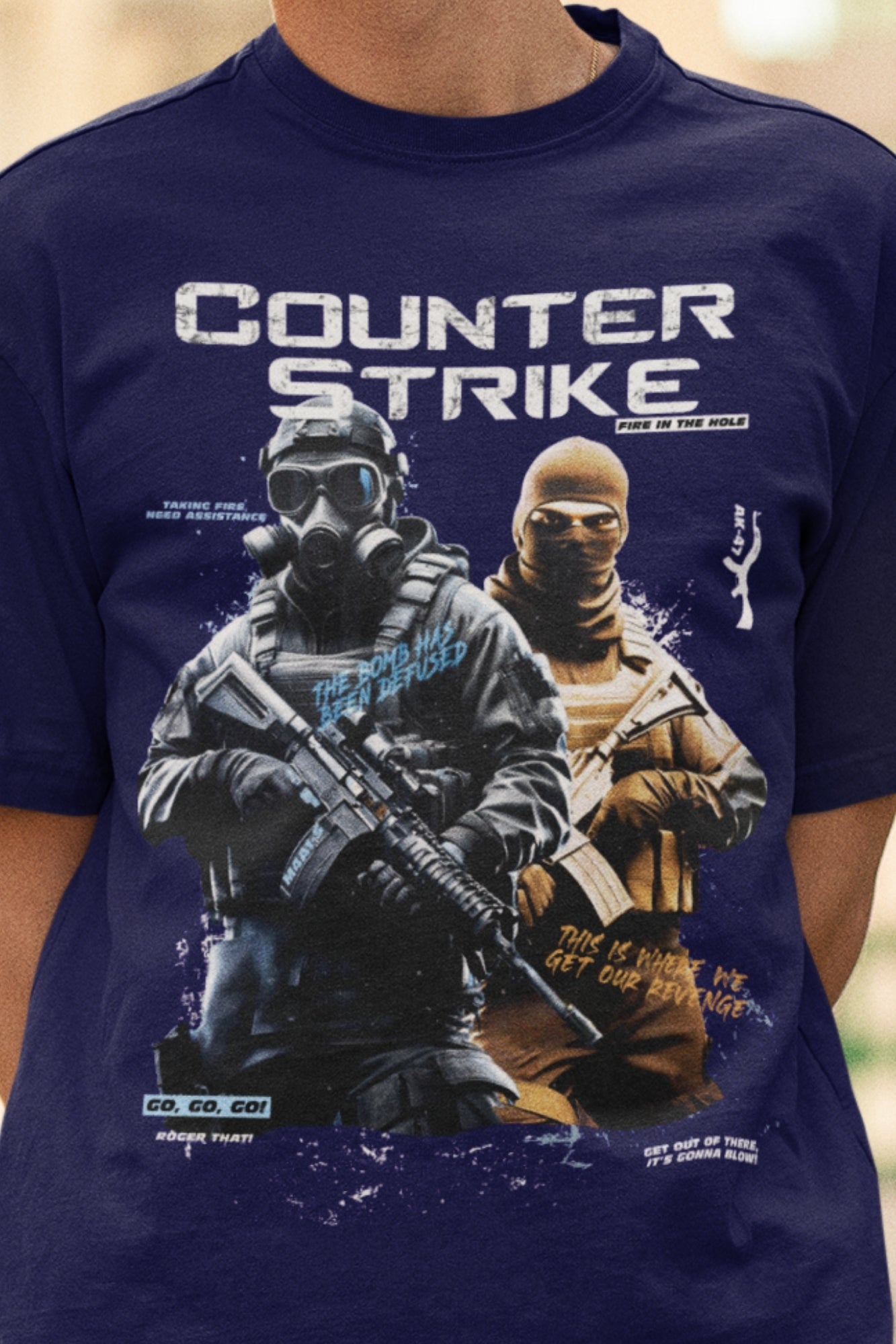 Counter Strike Gaming Tshirt