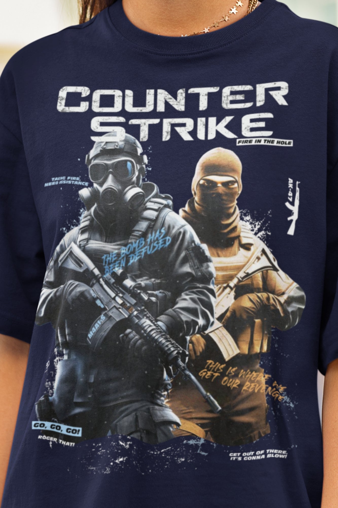 Gaming Tee with Condition Zero print