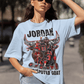 Michael Jordan in Light Blue Oversized T-shirt