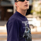 Oversized Navy Blue Tee