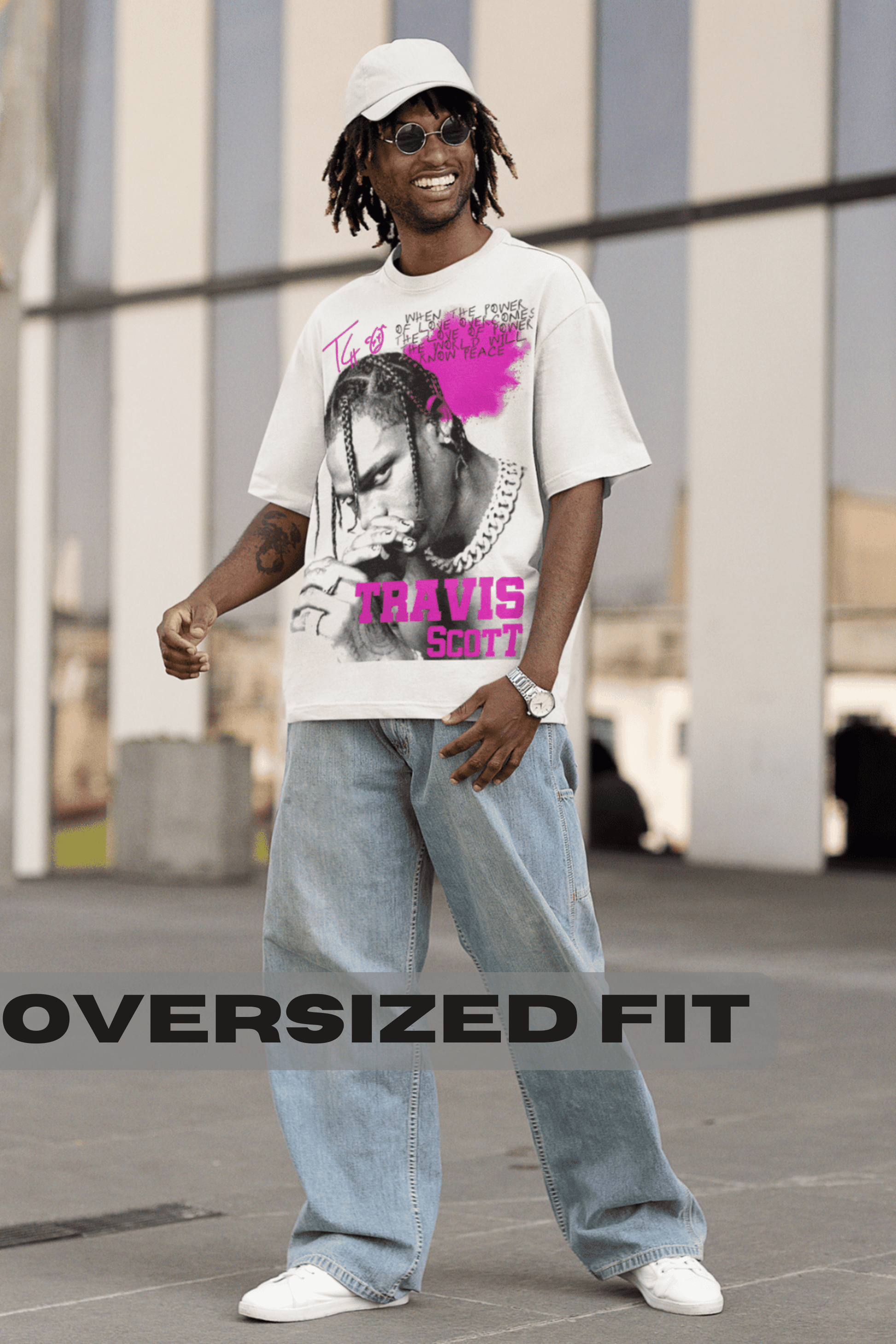 khaki oversized t shirt