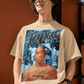 Unisex Beige Tupac Oversized Tee