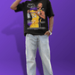 Black Oversized Kobe Bryant Tee - The Mamba Mentality