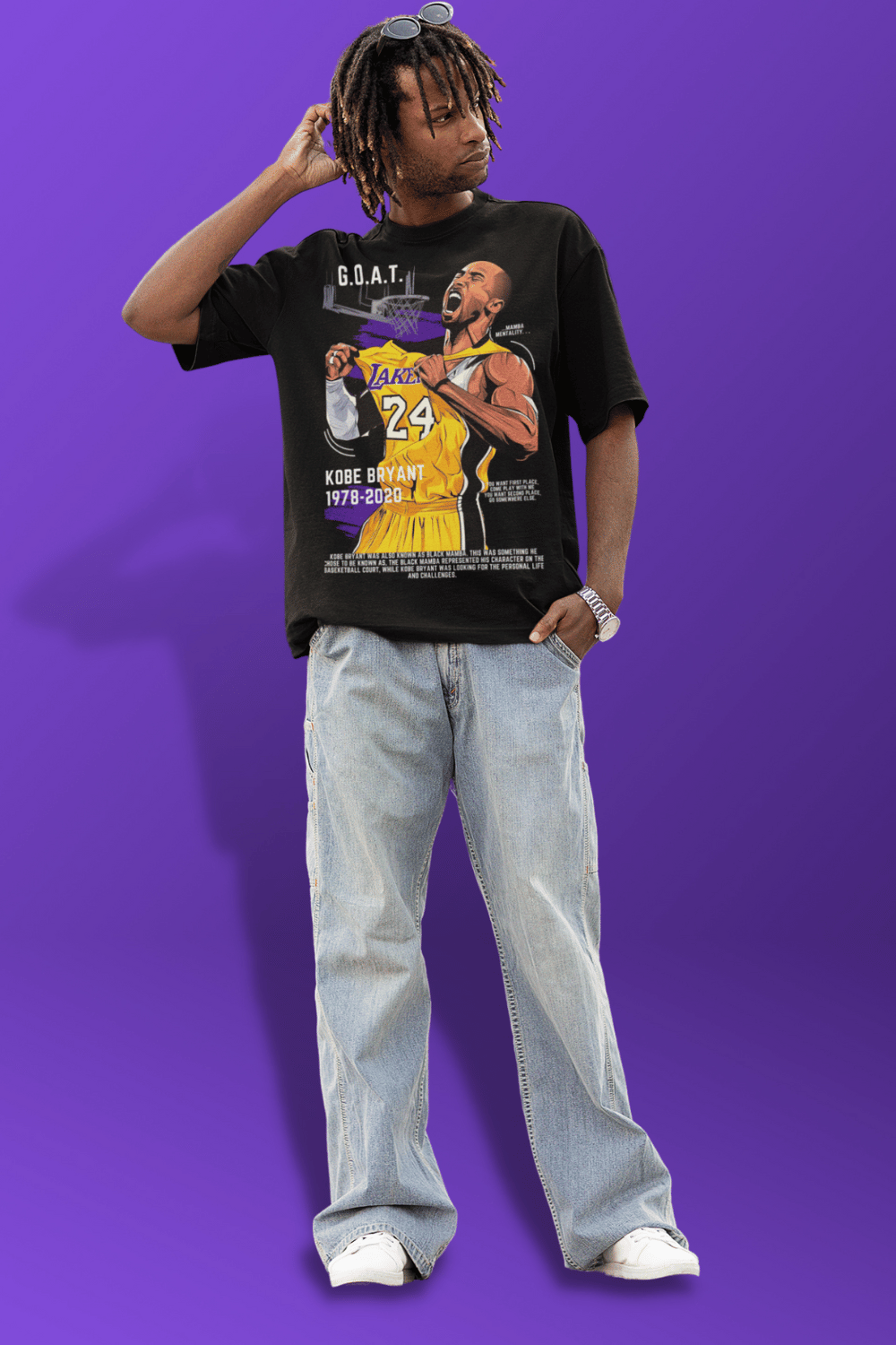 KamonSherriff Kobe Bryant T-Shirt L