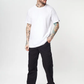 Men's Oversized T-shirt Solid White CAPTCHA