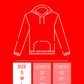 Unisex Hoodie Size Chart